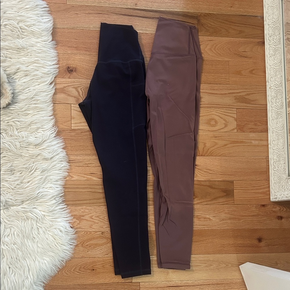 Stylish Black and Brown Leggings